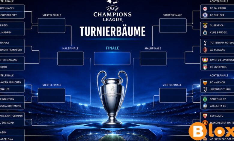 Champions League Turnierbäume